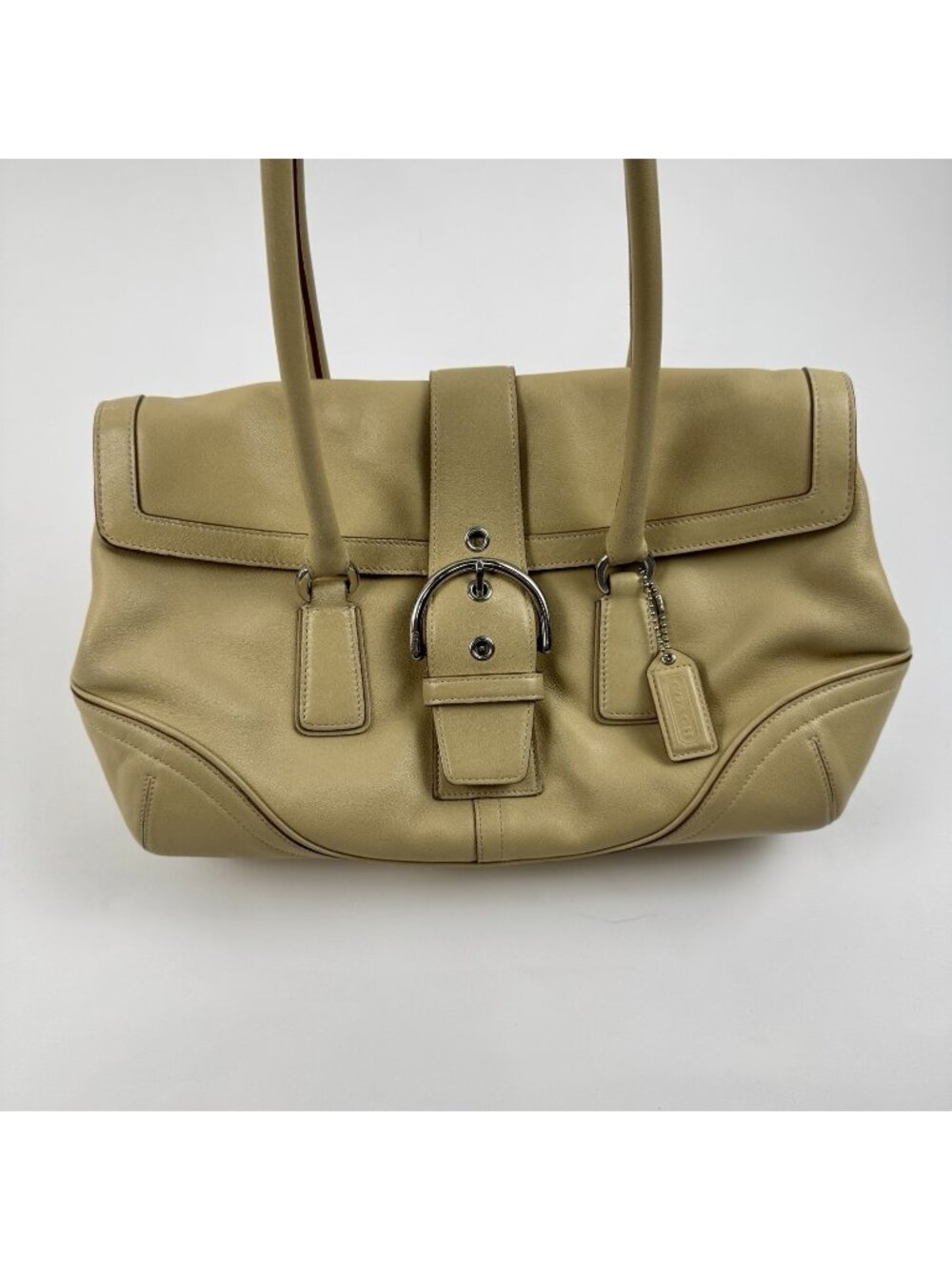 Coach Hamilton Yellow Shoulder bag M3S-9251 SOHO Cowhide Leather Y2K